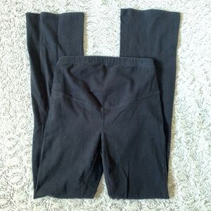 Maternity flare leggings